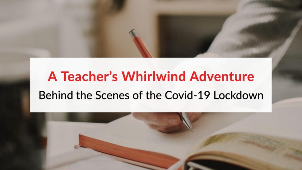 A teacher's Whirl Wind Adventure